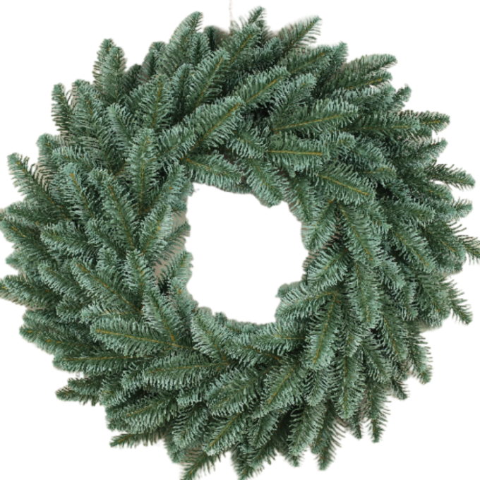 Венок рождественский TRIUMPH TREE 100% литой Ø45 см зеленый 70004